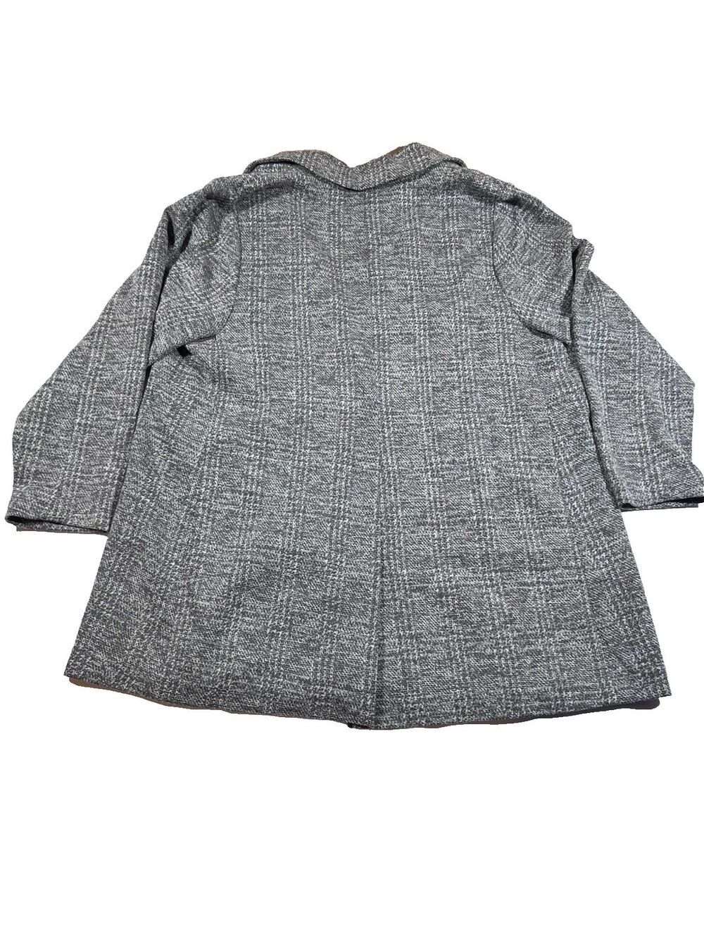 Torrid Gray Black Marled Knit Blazer Jacket Button Front Career Plus Size 3 NWT - Picture 9 of 9